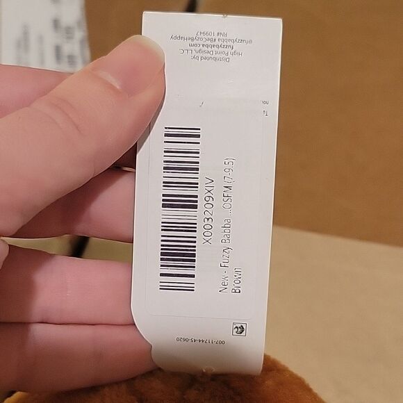 NWT Sequin Reindeer Plush Slippers Women's - Picture 2 of 2